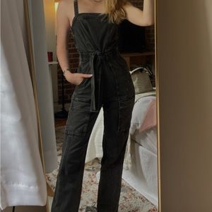 Free people cargo jumpsuit